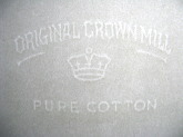 ORIGINAL CROWNMILL  PURE COTTON　のウォーターマーク
