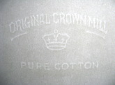 ORIGINAL CROWNMILL  PURE COTTON　のウォーターマーク